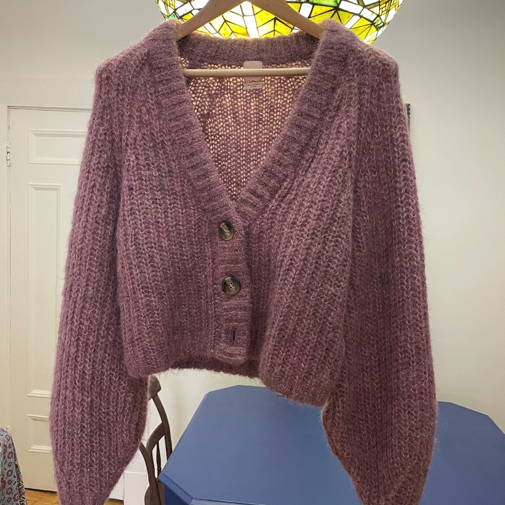 Wool cardigan